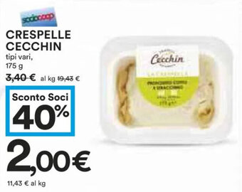 CRESPELLE CECCHIN tipi vari, 175 g