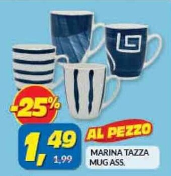 Risparmio Casa MARINA TAZZA MUG ASS. offerta