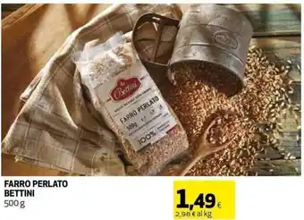 Coop FARRO PERLATO BETTINI 500 g offerta