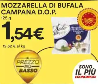 Coop MOZZARELLA DI BUFALA CAMPANA D.O.P. 125 g offerta