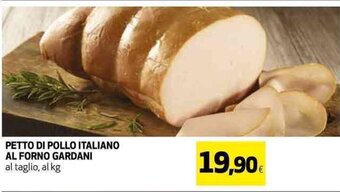Coop PETTO DI POLLO ITALIANO AL FORNO GARDANI offerta