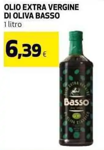 Coop OLIO EXTRA VERGINE DI OLIVA BASSO 1 litro offerta