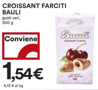 Coop CROISSANT FARCITI BAULI gusti vari, 300 g offerta