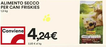 Coop ALIMENTO SECCO PER CANI FRISKIES 1,5 kg offerta