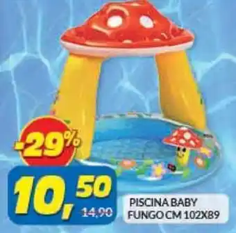 Risparmio Casa PISCINA BABY FUNGO CM 102X89 offerta