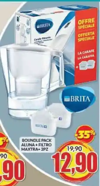 BRITA BOUNDLE PACK ALUNA + FILTRO MAXTRA+2PZ