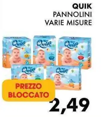 QUIK PANNOLINI VARIE MISURE