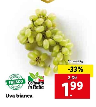 Lidl Uva bianca offerta