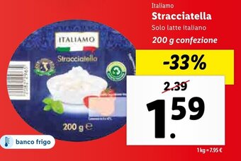 Lidl Italiamo Stracciatella 200 g confezione offerta