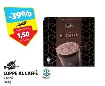 ALDI Grandessa coppe al caffe offerta