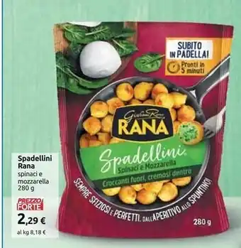Carrefour Iper Rana spadellini offerta