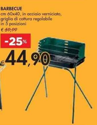 Bennet BARBECUE cm 60x40 offerta