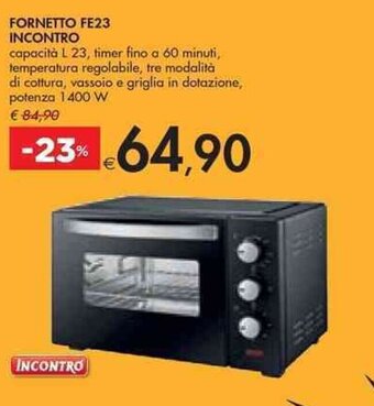 Bennet FORNETTO FE23 INCONTRO offerta