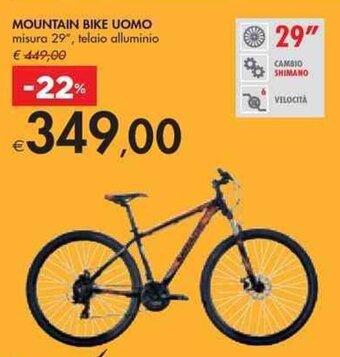 Bennet MOUNTAIN BIKE UOMO misura 29" offerta