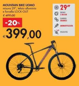 Bennet MOUNTAIN BIKE UOMO misura 29" offerta
