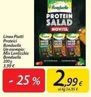 Carrefour Market Bonduelle mix lenticchie offerta