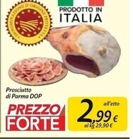 Carrefour Market Prosciutto di parma dop offerta