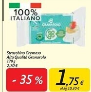 Carrefour Market Granarolo stracchino cremoso alta qualità offerta