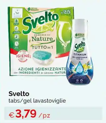 Acqua & Sapone Svelto tabs/gel lavastoviglie offerta