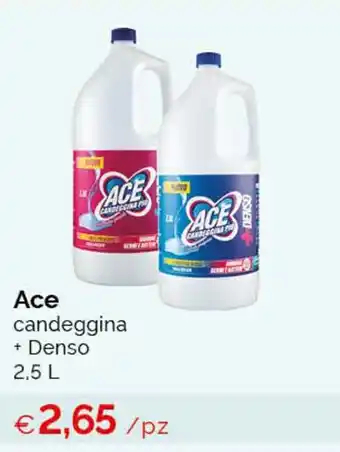 Acqua & Sapone Ace candeggina + Denso 2,5 l offerta