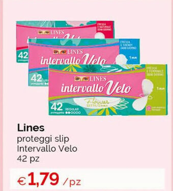 Acqua & Sapone Lines proteggi slip Intervallo Velo 42 pz offerta