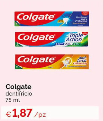 Acqua & Sapone Colgate dentifricio 75 ml offerta