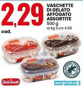 VASCHETTE DI GELATO AFFOGATO ASSORTITE 500 g