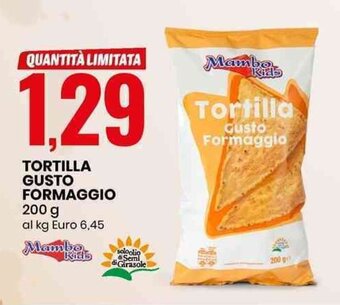 Eurospin TORTILLA GUSTO FORMAGGIO 200 g offerta