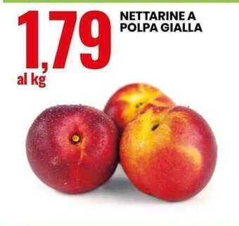 Eurospin NETTARINE A POLPA GIALLA offerta