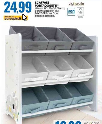 Eurospin SCAFFALE PORTAOGGETTI* offerta