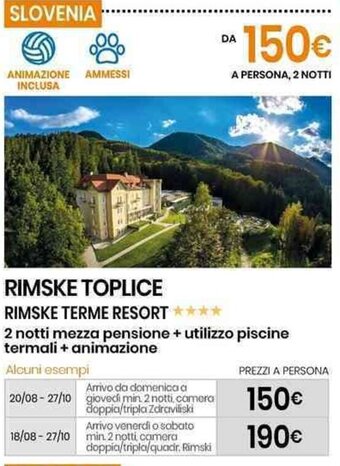 RIMSKE TOPLICE RIMSKE TERME RESORT