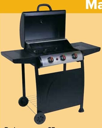 Carrefour Barbecue a gas 3F mod. Detroit offerta