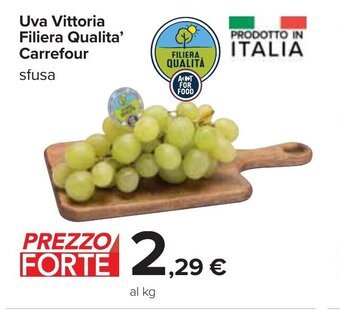 Carrefour Uva Vittoria Filiera Qualita' Carrefour offerta