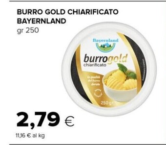 Tigre Bayernland burro gold chiarificato offerta