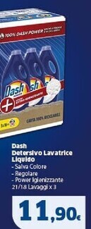 Sigma Dash detersivo lavatrice liquido offerta