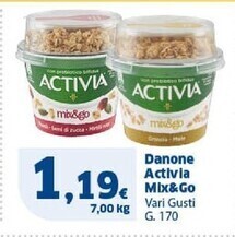 Sigma Activia danone mix&go offerta