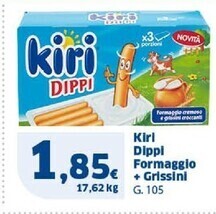 Sigma Kiri dippi formaggio + grissini offerta