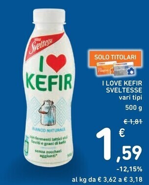 Sveltesse i love kefir
