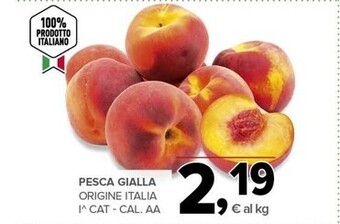 Todis Pesca gialla offerta