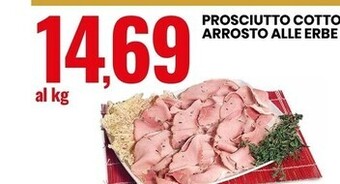 Eurospin Prosciutto cotto arrosto alle erbe offerta