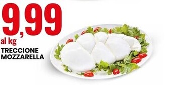 Eurospin Treccione mozzarella offerta
