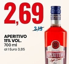 Eurospin Aperitivo 11% vol. offerta