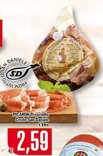Picaron prosciutto crudo san daniele