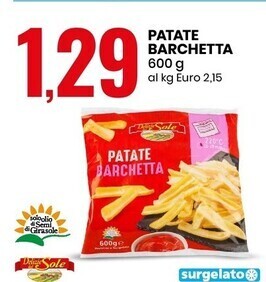 Eurospin Delizie dal sole patate barchetta offerta