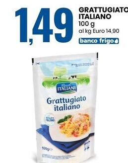 Eurospin Pascoli italiani grattugiato italiano offerta