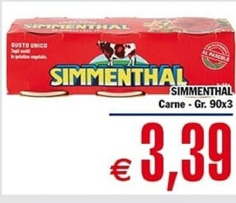 Simmenthal carne