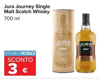 Carrefour Jura Journey Single Malt Scotch Whisky 700 ml offerta