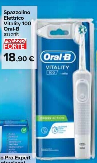 Carrefour Spazzolino Elettrico Vitality 100 Oral-B offerta