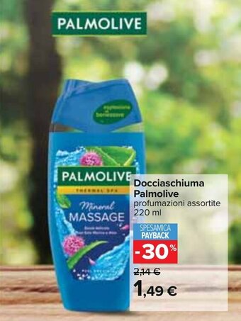 Carrefour Docciaschiuma Palmolive profumazioni assortite 220 ml offerta