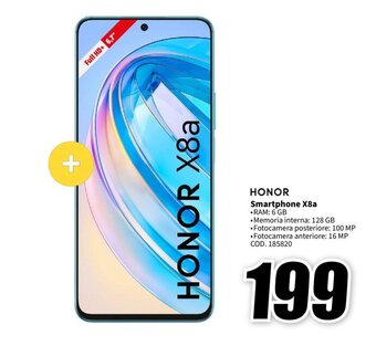 MediaWorld HONOR Smartphone X8a offerta